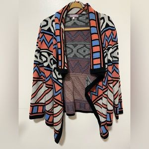 Harper open front cardigan size M